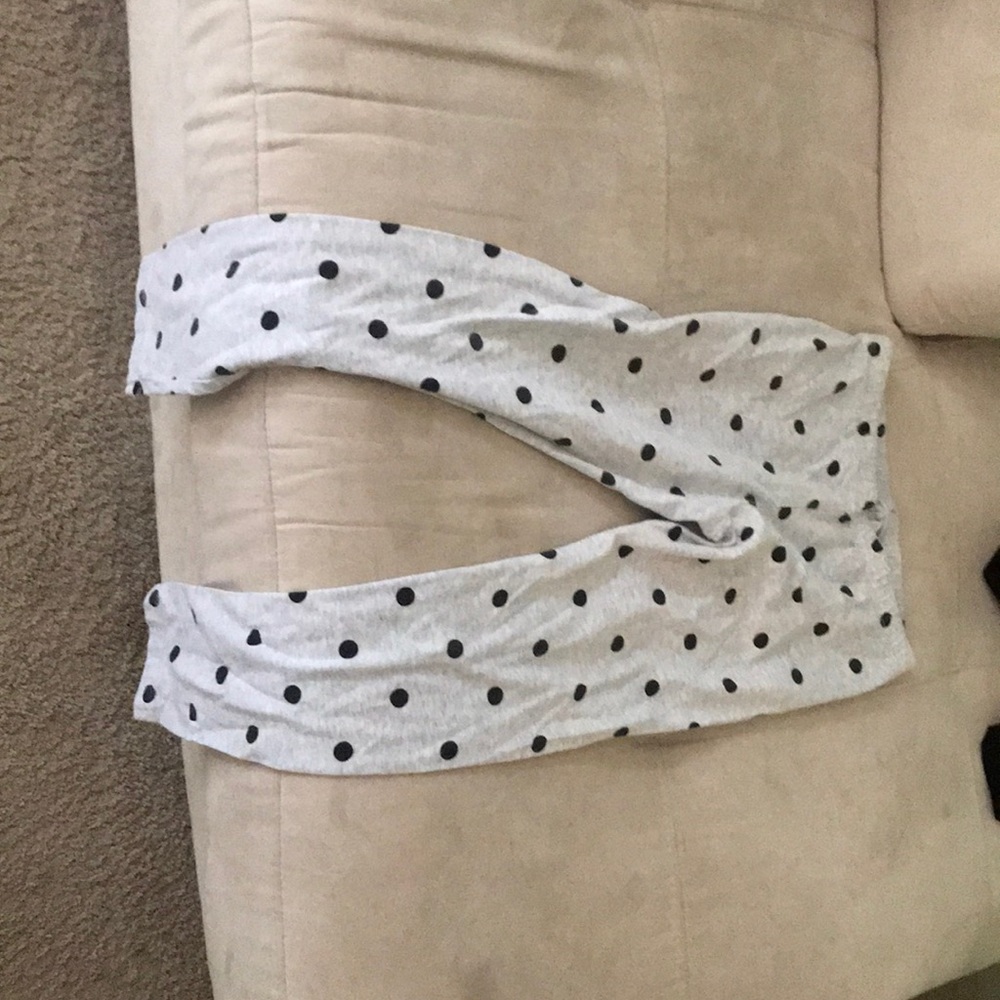 poka dot leggings